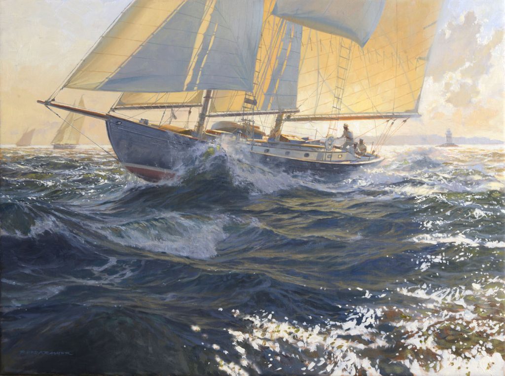 Sailing paintings