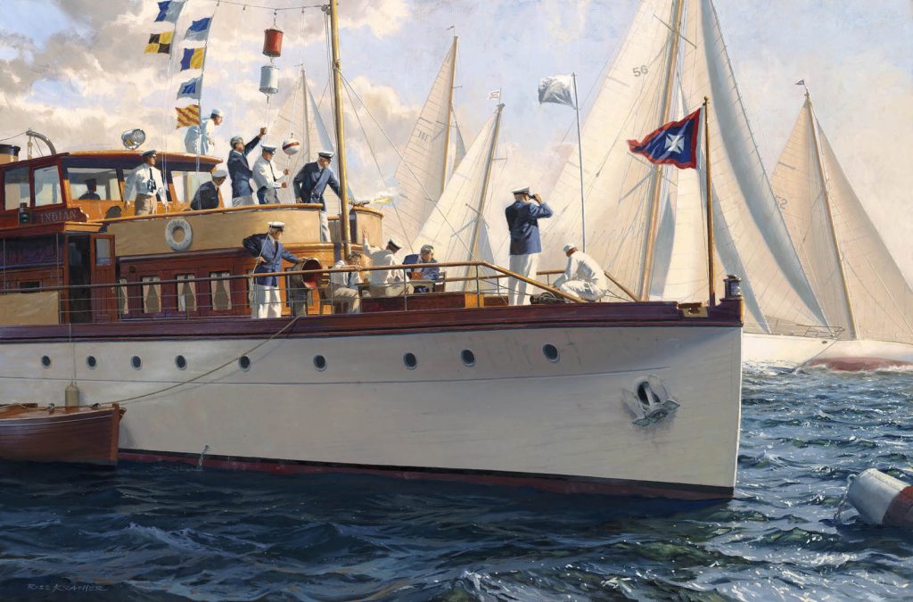 Yacht paintings