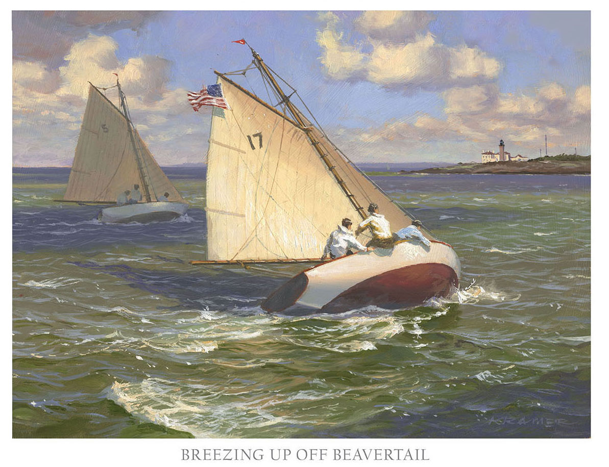 catboat painting
